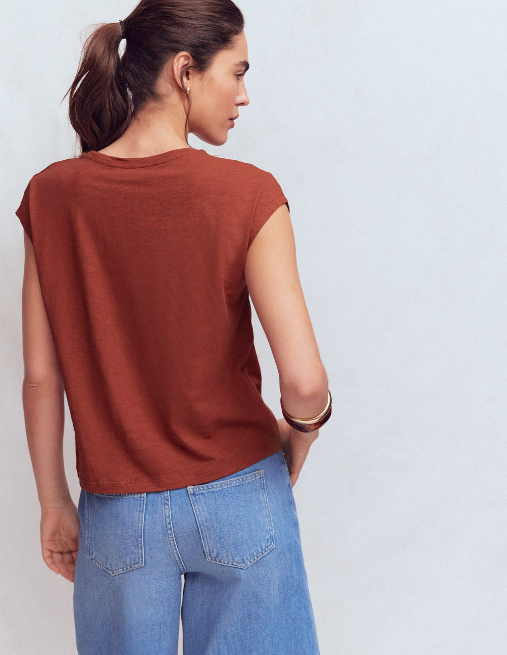 T-shirt-Burnt Orange